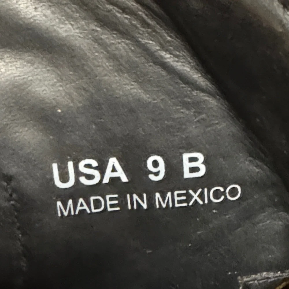 J.B. Dillon Embroidered Western Boots with Metallic Glitter Inlay Statement Co - Picture 5 of 10